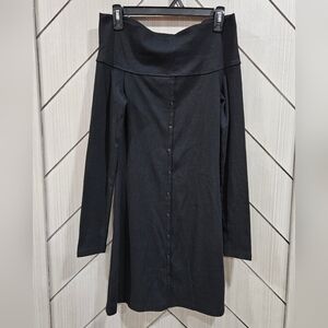 Wild Fable Black Ribbed Dress